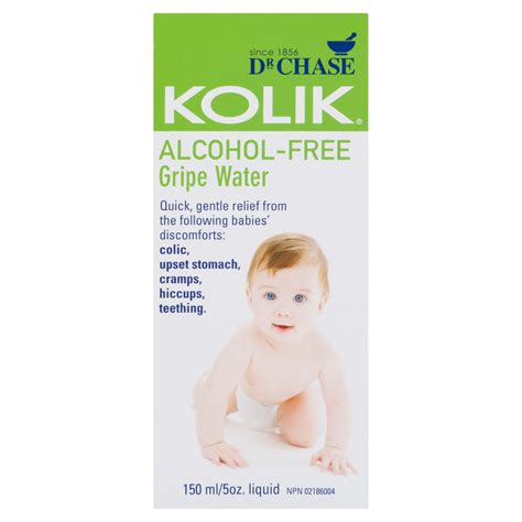 Dr. Chase Kolik Gripe Water Alcohol